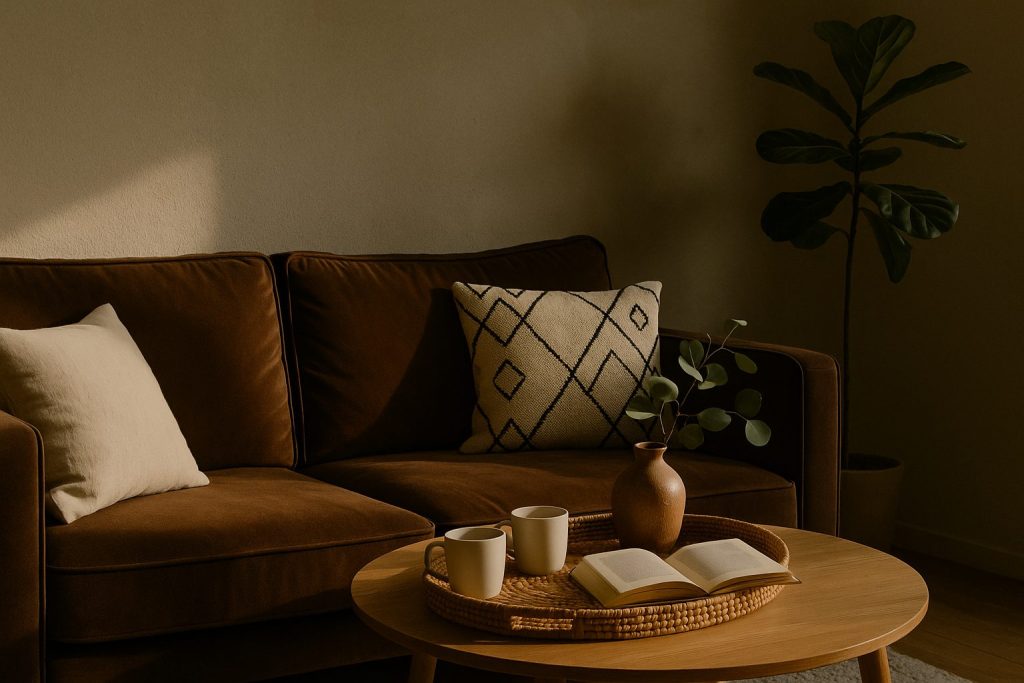 A Quiet Living Room Corner