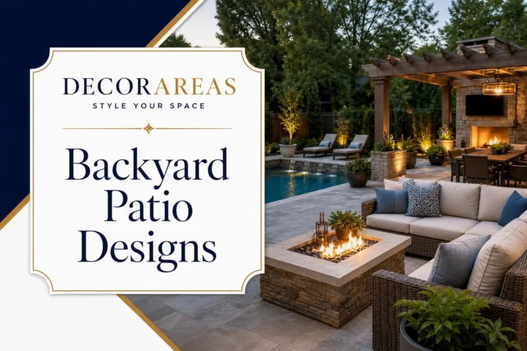 Backyard Patio Designs With Pool