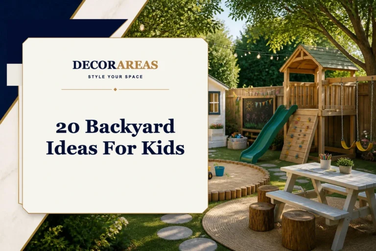 Backyard Ideas For Kids