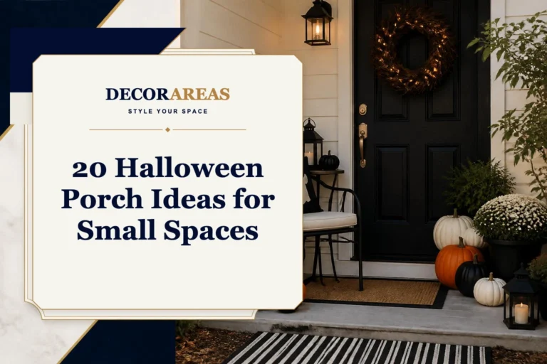halloween porch ideas for small spaces