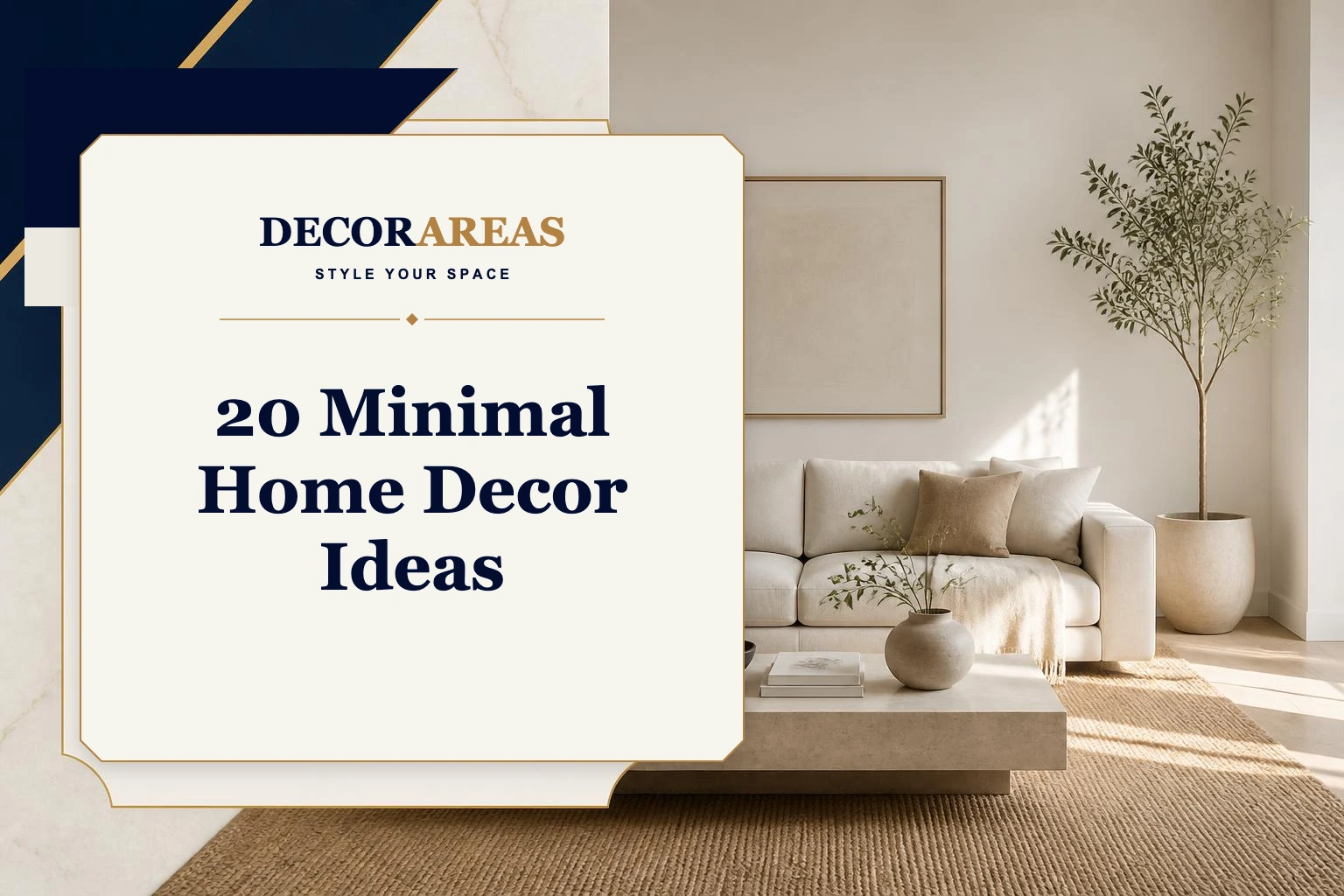 minimal home decor ideas