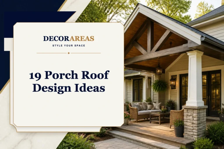 Porch Roof Design