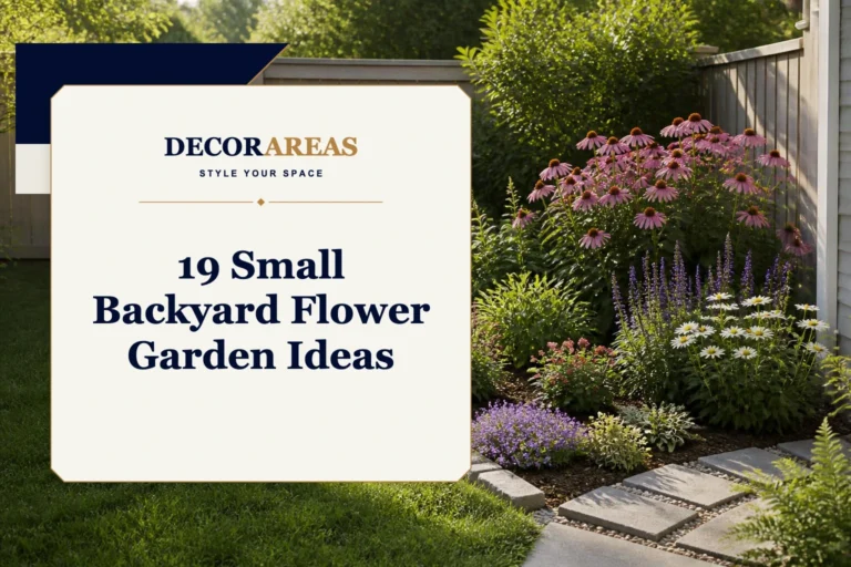small backyard flower garden ideas