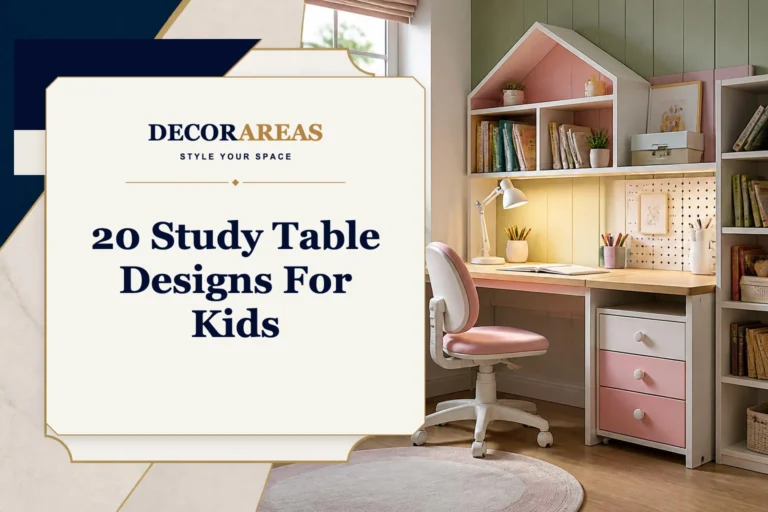study table design for kids